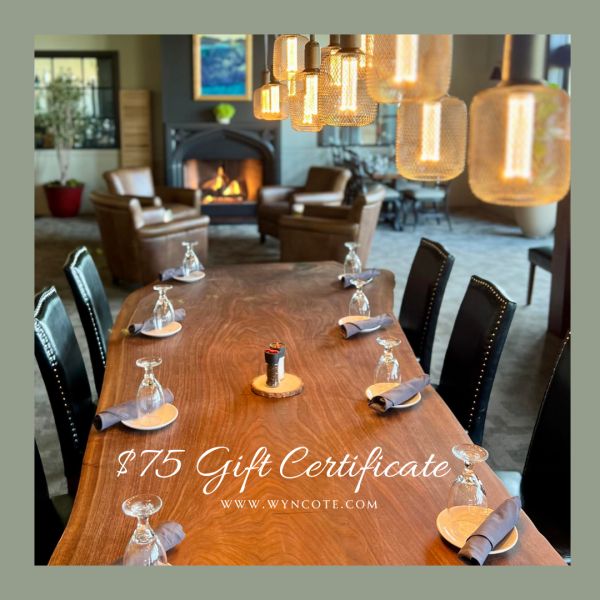 $75 Gift Certificate